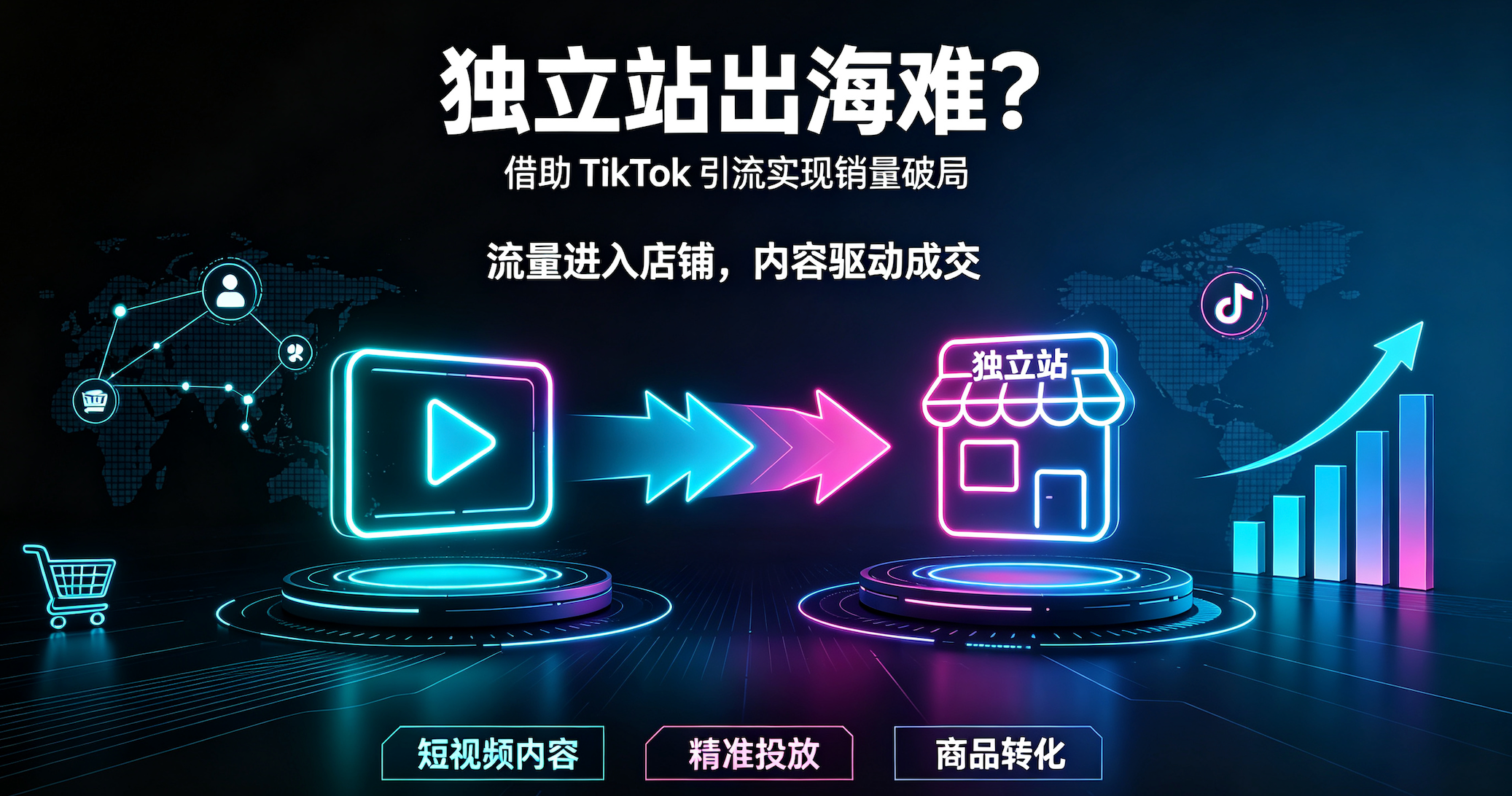 独立站出海难？商家如何借助 TikTok 引流实现销量破局