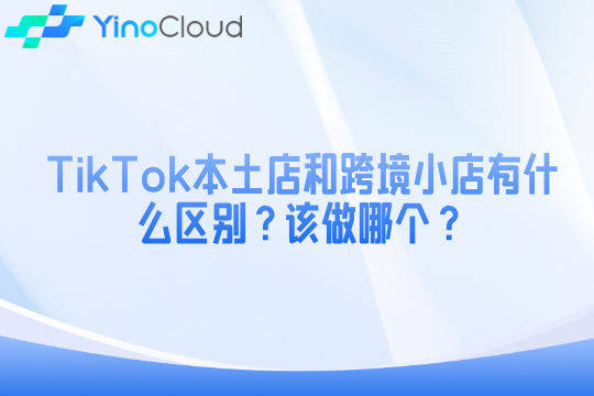 TikTok本土店和跨境小店有什么区别？该做哪个？