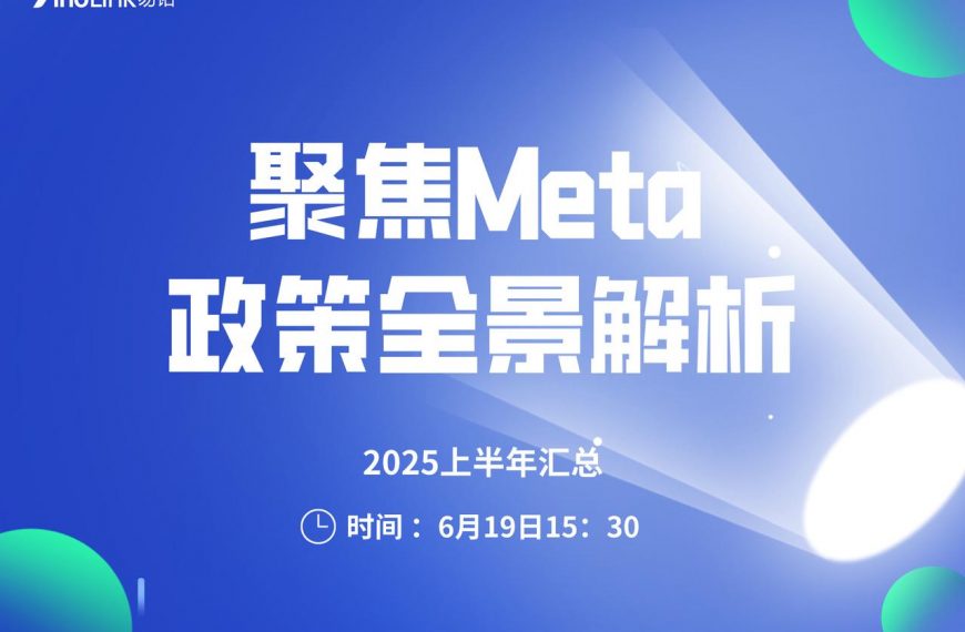 直播干货 | Meta2025上半年政策全景解析